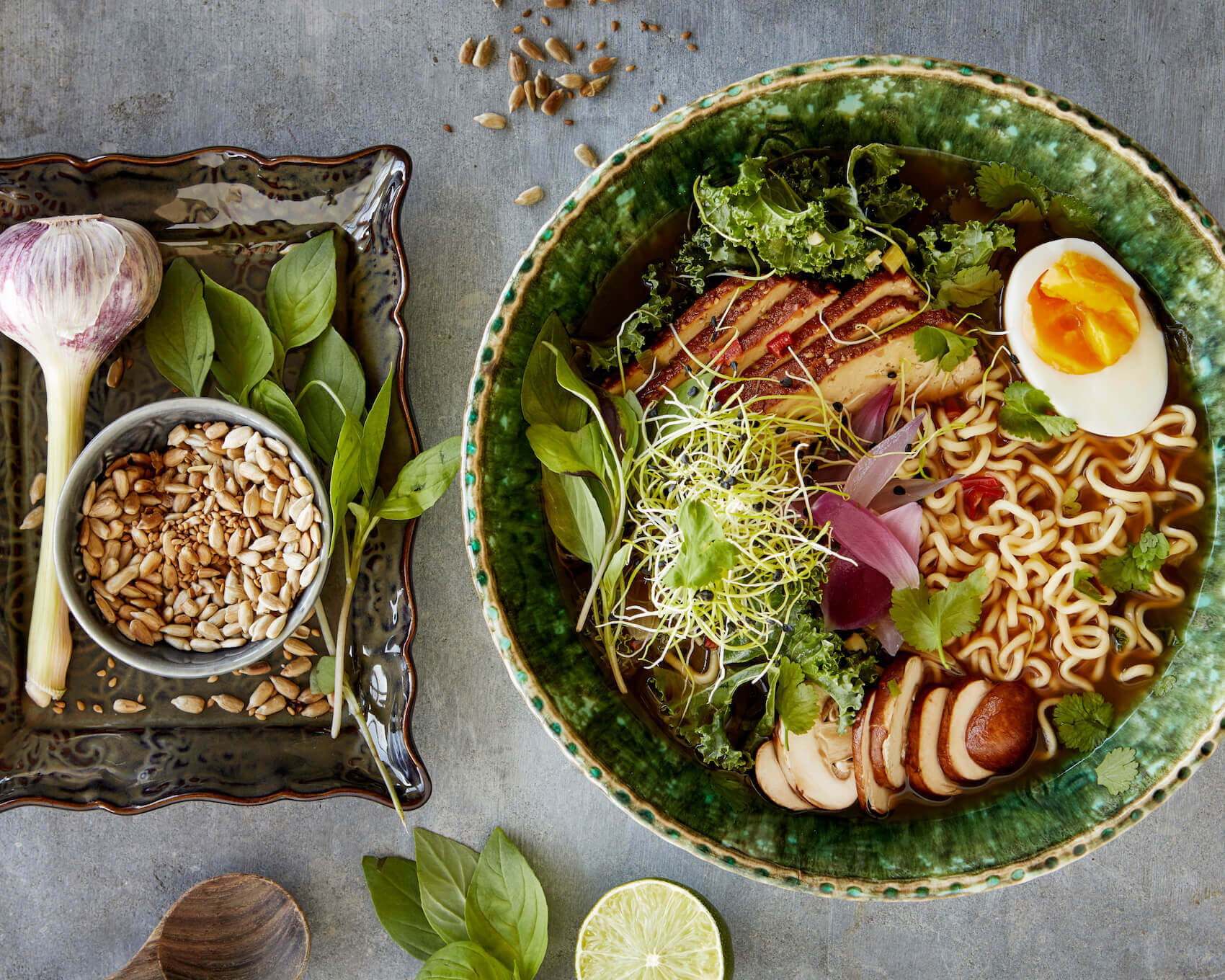 Djup tallrik/skål Sjögräs - Bild 3