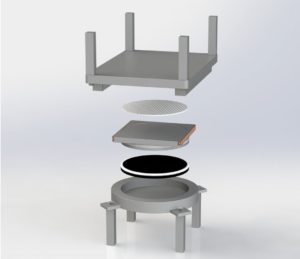 3d-rendering på brolager pot