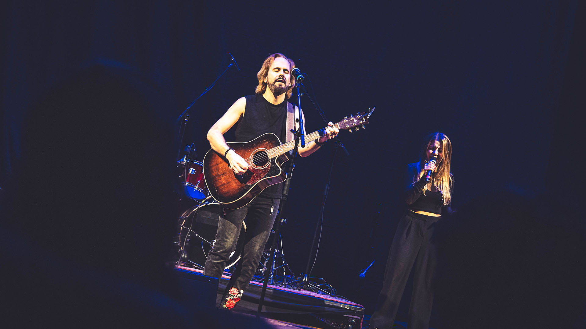 Artisten ERICA spelade i Hörsalen under Future Echoes torsdageftermiddag.