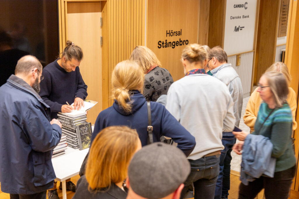 Föreläsaren och TV-aktuelle Markus Torgeby besökte Handelskammaren i oktober.