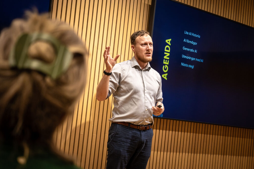 AI Sweden besökte Handelskammaren i Linköping för ett fullsatt event.