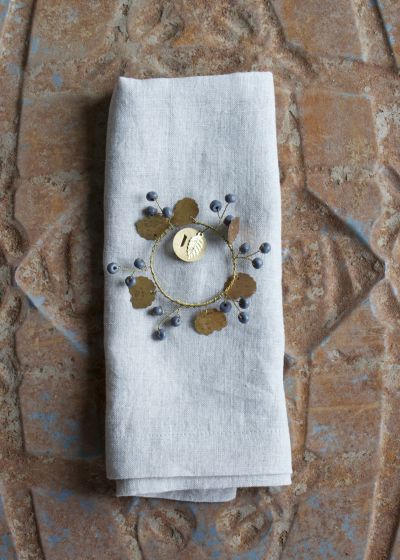 Svarta Bär Servettring/ljusmanschett - Bild 3