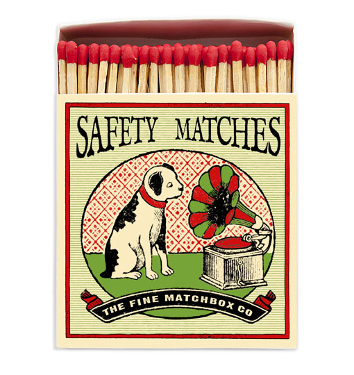 Tändstickor Dog & Gramaphone